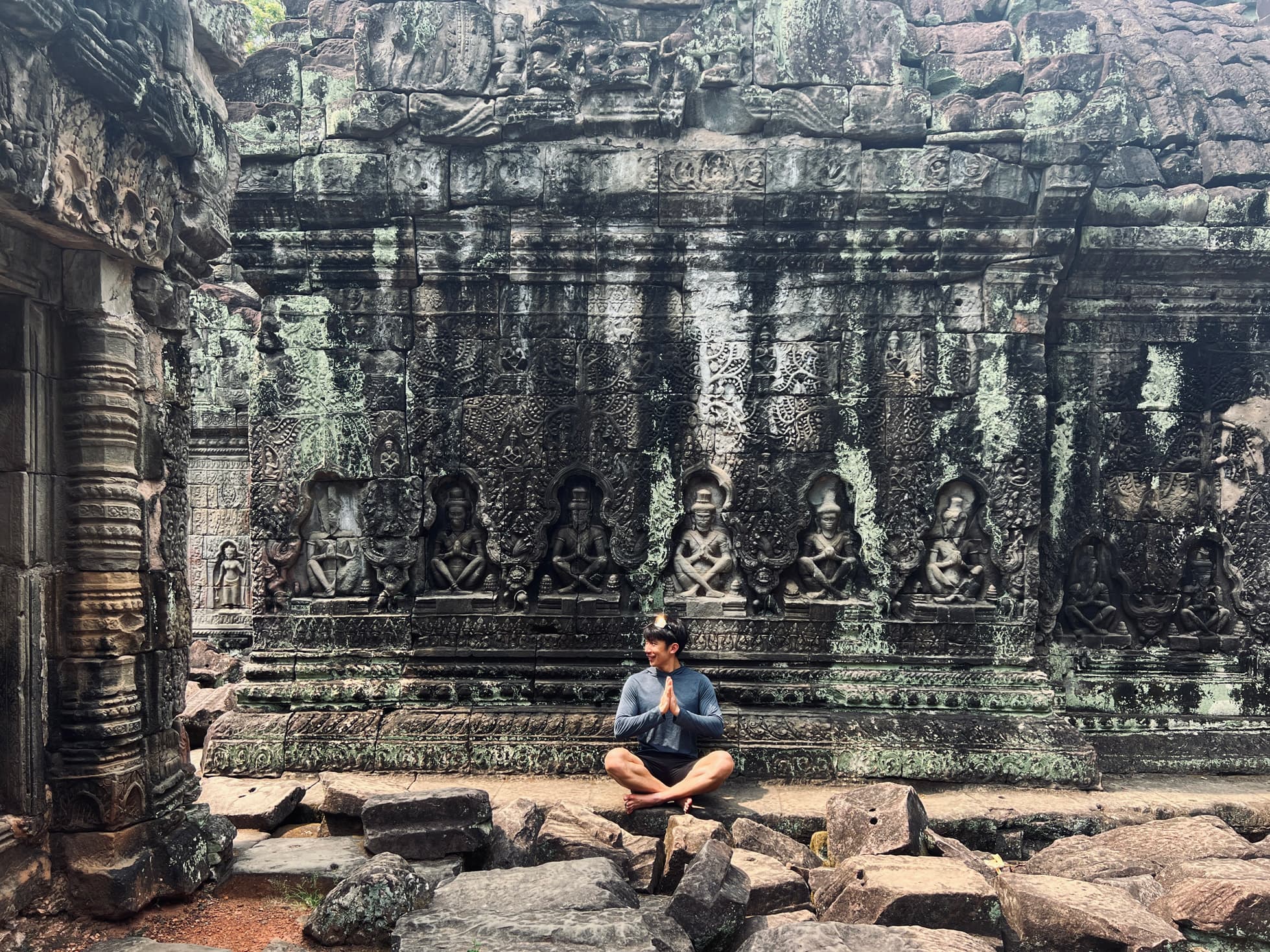 Profile picture at Angkor Wat